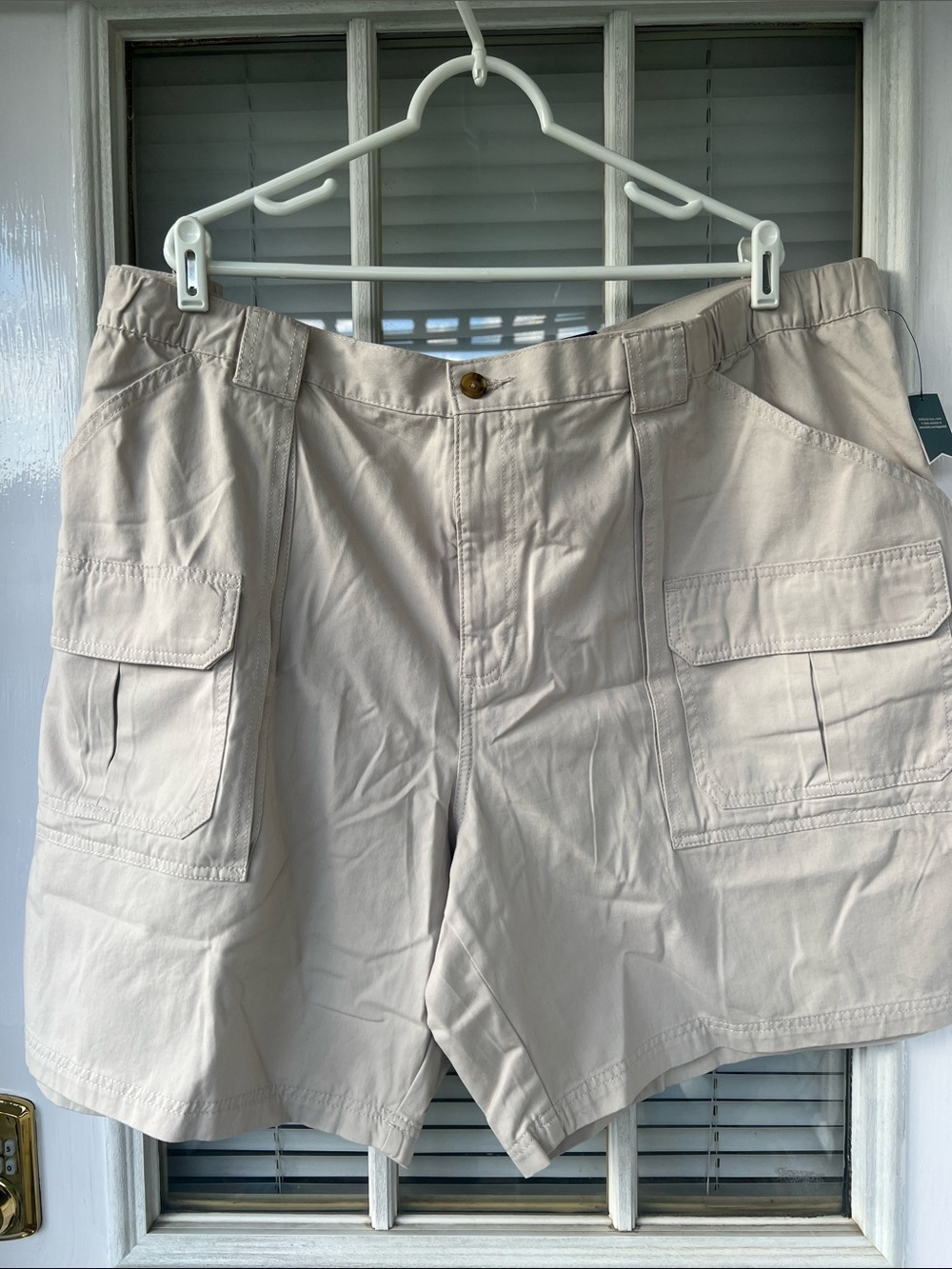 croft & barrow Light Beige Men's Cargo Shorts